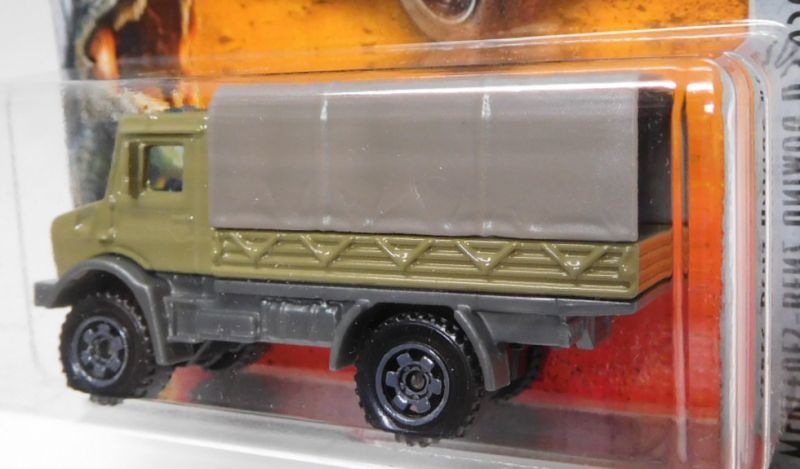 画像: 2018 MATCHBOX "JURASSIC WORLD"  【MERCEDES-BENZ UNIMOG U 5020】  PALE BROWN