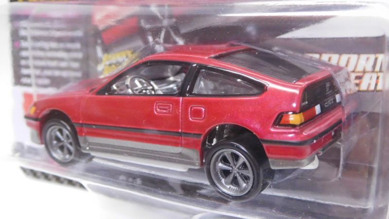 画像: 2018 JOHNNY LIGHTNING - STREET FREAKS S1 【1990 HONDA CRX】 RED (IMPORT HEAT)(WHITE LIGHTNING）