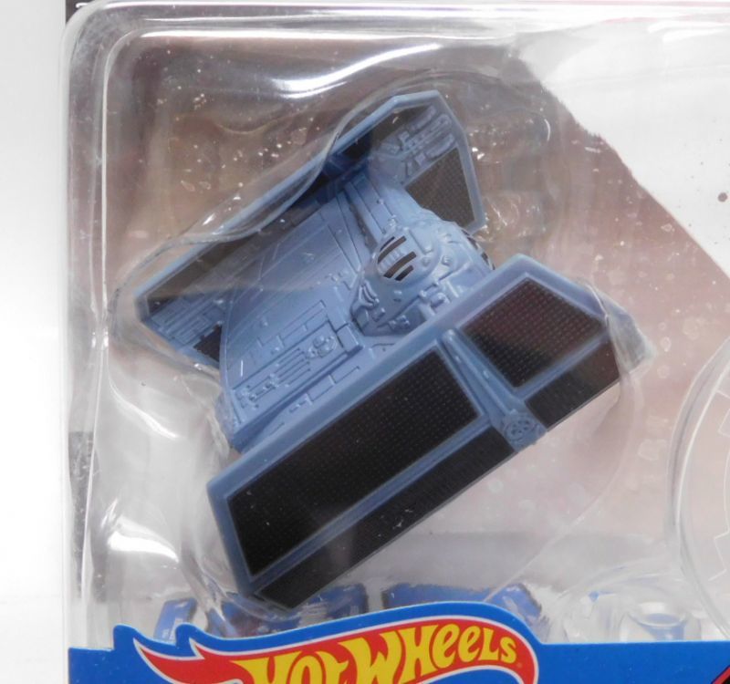 画像: 2018 HW STAR WARS STARSHIP 【DARTH VADER'S TIE ADVANCED X1 PROTOTYPE】　BLUEGRAY (2018 WHITE CARD)