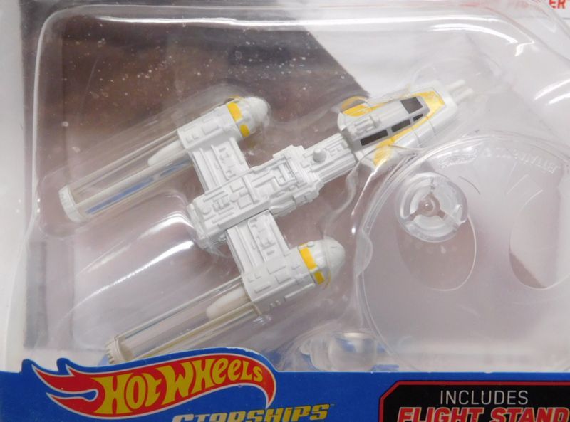 画像: 2018 HW STAR WARS STARSHIP 【Y-WING FIGHTER】　WHITE (2018 WHITE CARD)