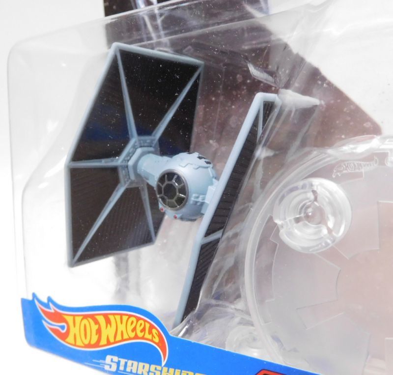 画像: 2018 HW STAR WARS STARSHIP 【TIE FIGHTER】　BLUEGRAY (2018 WHITE CARD)