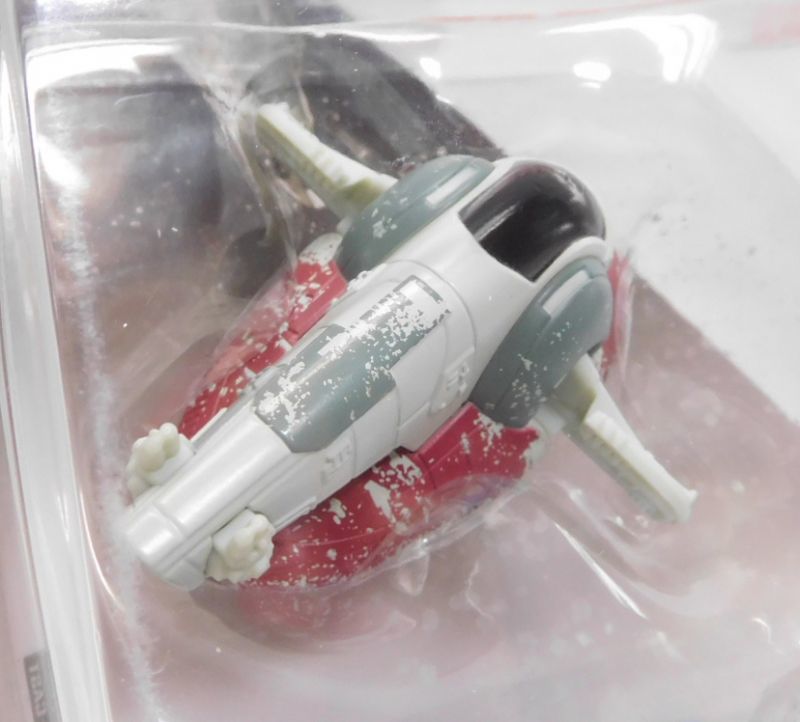 画像: 2018 HW STAR WARS STARSHIP 【"BOBA FETT'S" SLAVE 1】　GRAY (2018 WHITE CARD)