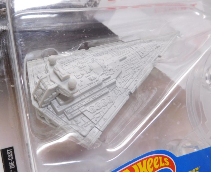 画像: 2018 HW STAR WARS STARSHIP 【STAR DESTROYER】　LT.GRAY (2018 WHITE CARD)