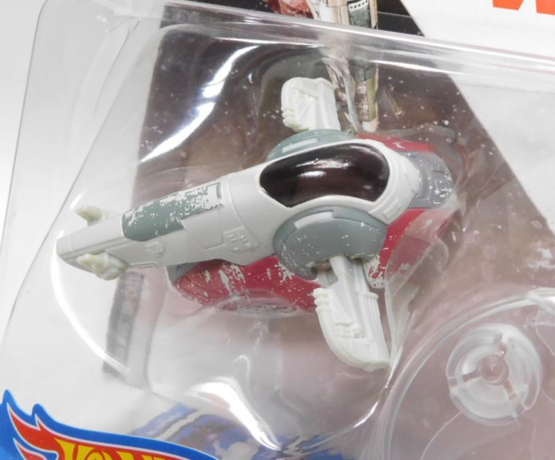 画像: 2018 HW STAR WARS STARSHIP 【"BOBA FETT'S" SLAVE 1】　GRAY (2018 WHITE CARD)