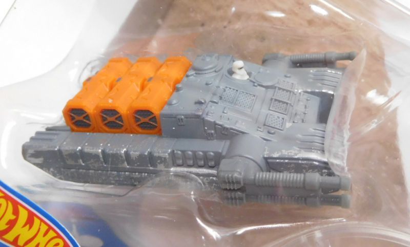 画像: 2018 HW STAR WARS STARSHIP 【IMPERIAL COMBAT ASSAULT TANK】　GRAY-ORANGE(2018 WHITE CARD)