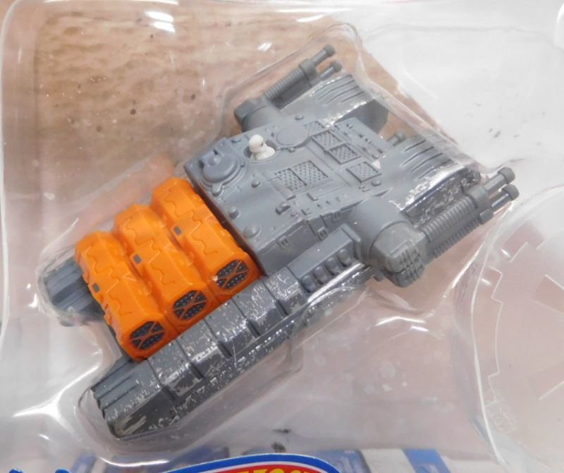 画像: 2018 HW STAR WARS STARSHIP 【IMPERIAL COMBAT ASSAULT TANK】　GRAY-ORANGE(2018 WHITE CARD)