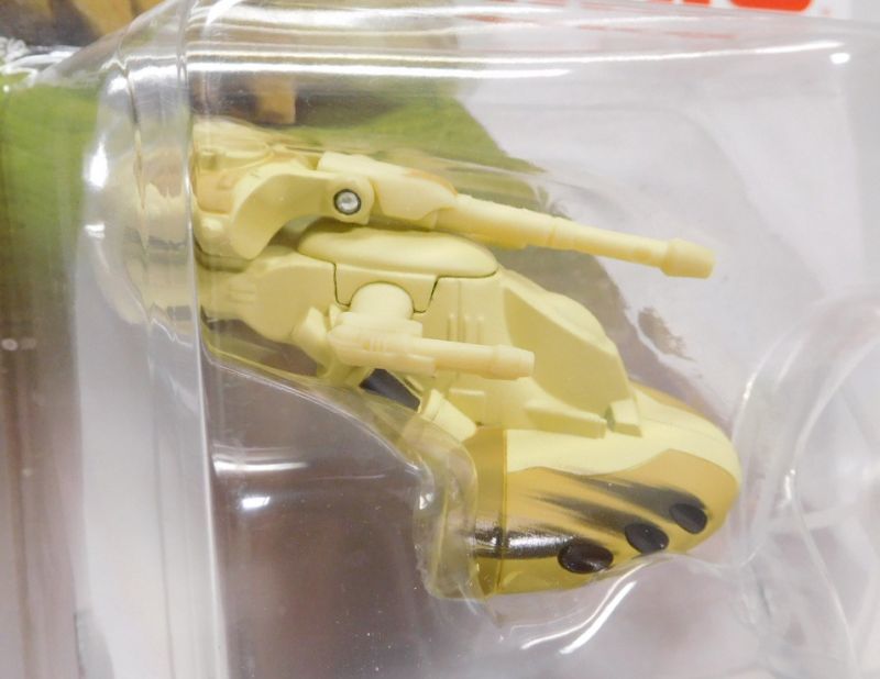 画像: 2018 HW STAR WARS STARSHIP 【AAT BATTLE TANK】　FLAT CREAM (2018 WHITE CARD)