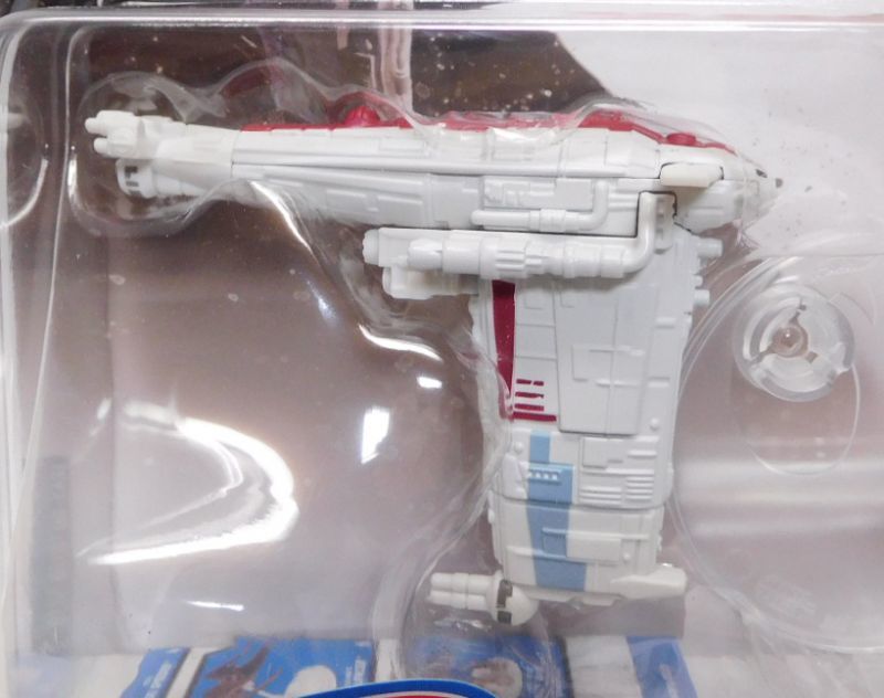 画像: 2018 HW STAR WARS STARSHIP 【RESISTANCE BOMBER】　WHITE-RED (2018 WHITE CARD)