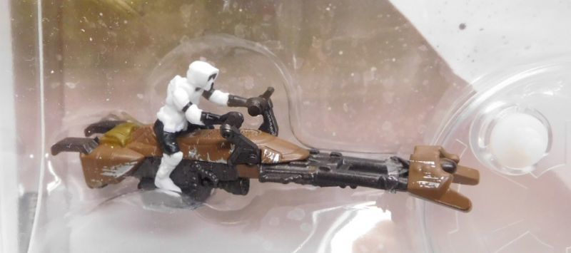 画像: 2018 HW STAR WARS STARSHIP 【SPEEDER BIKE】　BROWN (2018 WHITE CARD)