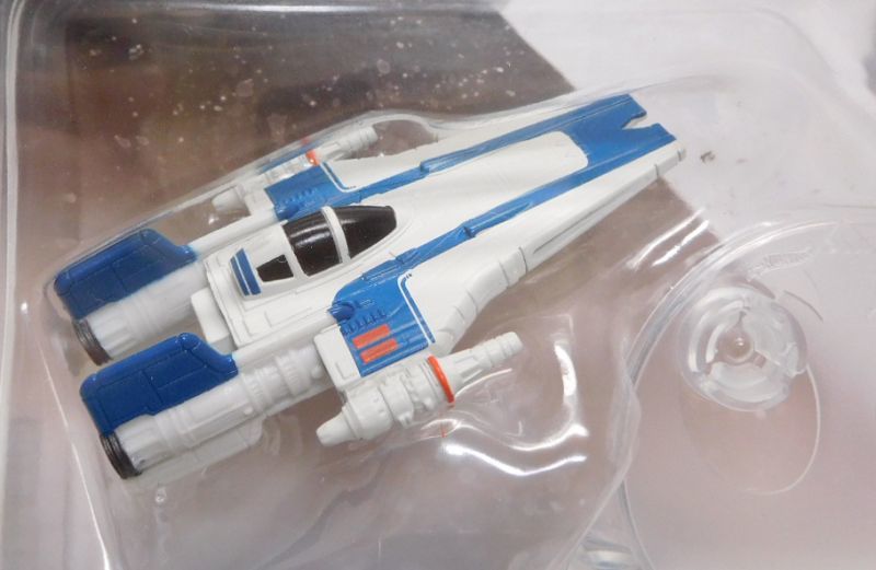 画像: 2018 HW STAR WARS STARSHIP 【RESISTANCE A-WING FIGHTER】　WHITE-BLUE (2018 WHITE CARD)