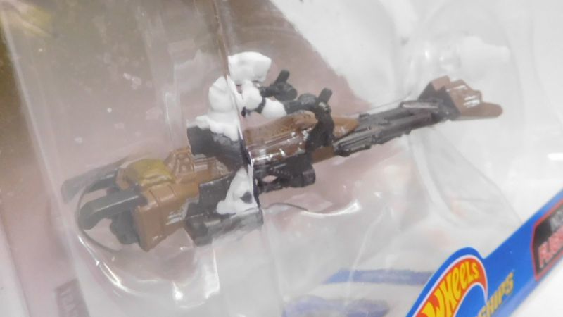 画像: 2018 HW STAR WARS STARSHIP 【SPEEDER BIKE】　BROWN (2018 WHITE CARD)