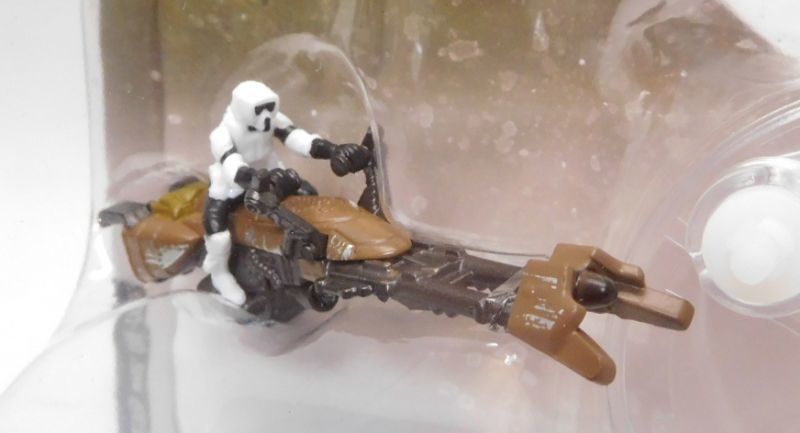 画像: 2018 HW STAR WARS STARSHIP 【SPEEDER BIKE】　BROWN (2018 WHITE CARD)