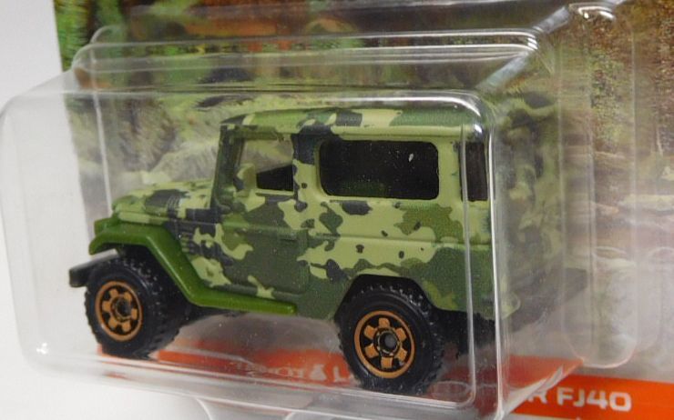 画像: 2017 MATCHBOX WALMART EXCLUSIVE【"CAMOUFLAGE" TOYOTA LAND CRUISER FJ40】 CAMO GREEN