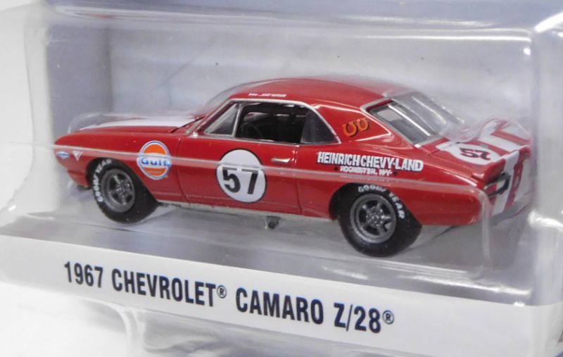 画像: 2018 GREENLIGHT GL MUSCLE S20 【1967 CHEVROLET CAMARO Z/28】 RED/RR (GULF TAMPO) 