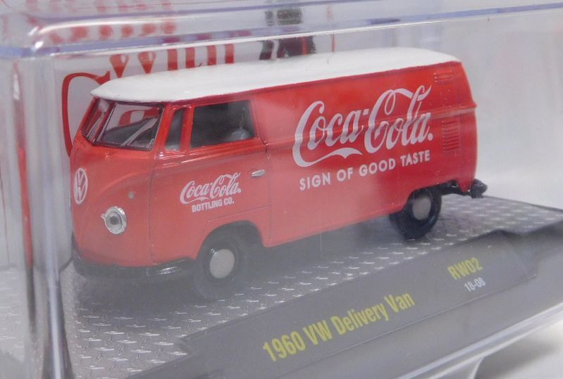 画像: 2018 M2 MACHINES - HOBBY EXCLUSIVE R2 【"COCA-COLA" 3種セット (BLACK BLISTER)】1960 VW DELIVERY VAN/1956 FORD F-100 TOW TRUCK/1957 CHEVROLET SEDAN DELIVERY