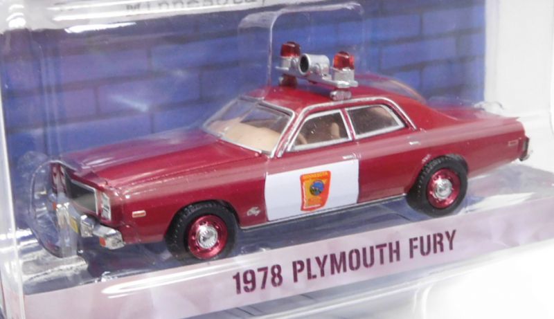 画像: 2018 GREENLIGHT HOT PURSUIT S27 【1978 PLYMOUTH FURY】 RED/RR (MINNESOTA STATE POLICE)