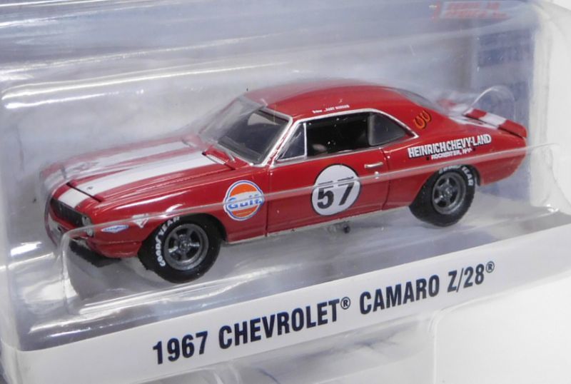 画像: 2018 GREENLIGHT GL MUSCLE S20 【1967 CHEVROLET CAMARO Z/28】 RED/RR (GULF TAMPO) 