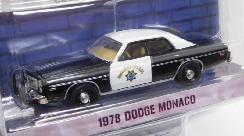 画像: 2018 GREENLIGHT HOT PURSUIT S27 【1978 DODGE MONACO】 BLACK-WHITE/RR (CALIFORNIA HIGHWAY PATROL)