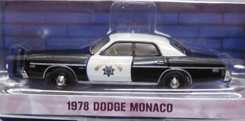 画像: 2018 GREENLIGHT HOT PURSUIT S27 【1978 DODGE MONACO】 BLACK-WHITE/RR (CALIFORNIA HIGHWAY PATROL)