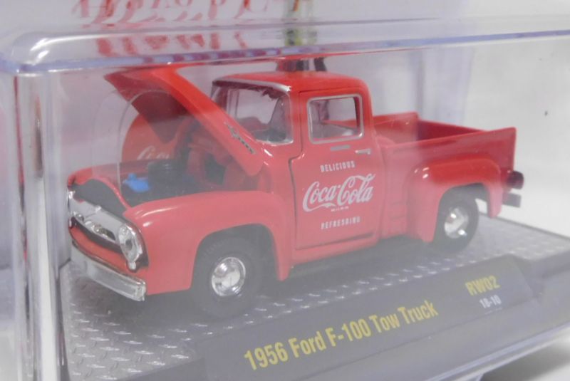 画像: 2018 M2 MACHINES - HOBBY EXCLUSIVE R2 【"COCA-COLA" 3種セット (BLACK BLISTER)】1960 VW DELIVERY VAN/1956 FORD F-100 TOW TRUCK/1957 CHEVROLET SEDAN DELIVERY