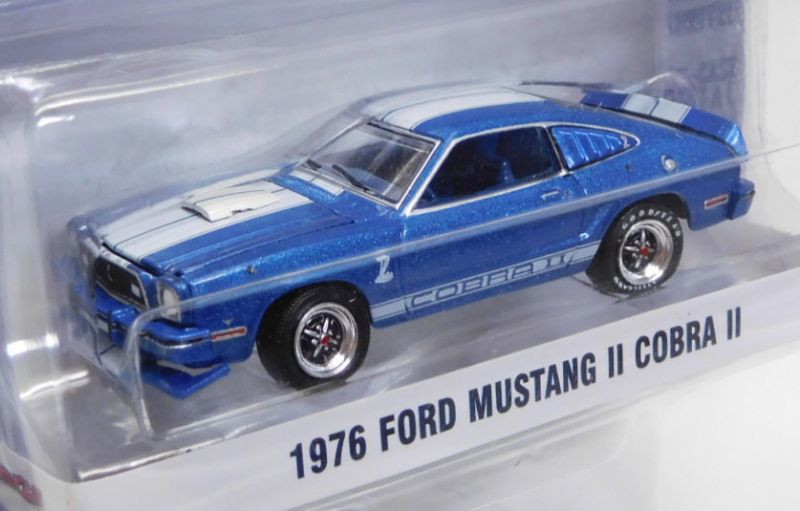 画像: 2018 GREENLIGHT GL MUSCLE S20 【1976 FORD MUSTANG II COBRA II】 BLUE/RR 