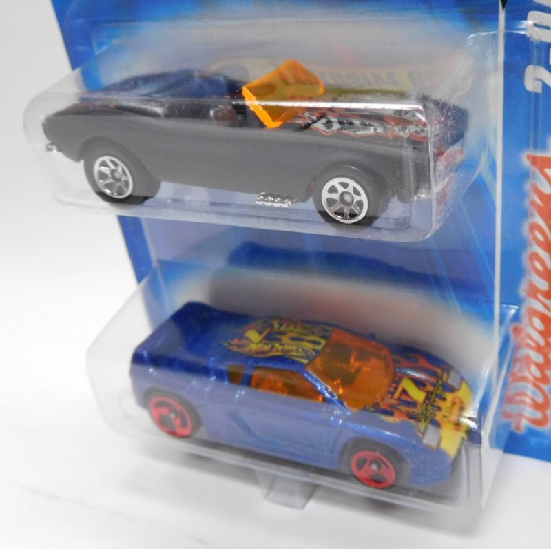 画像: 2007 WALGREENS EXCLUSIVE 2PACK 【1967 CAMARO CONVERTIBLE】　FLAT BLACK (with ZENDER FACT 4)/5SP (CHOJIRO GRAPHIC'S)