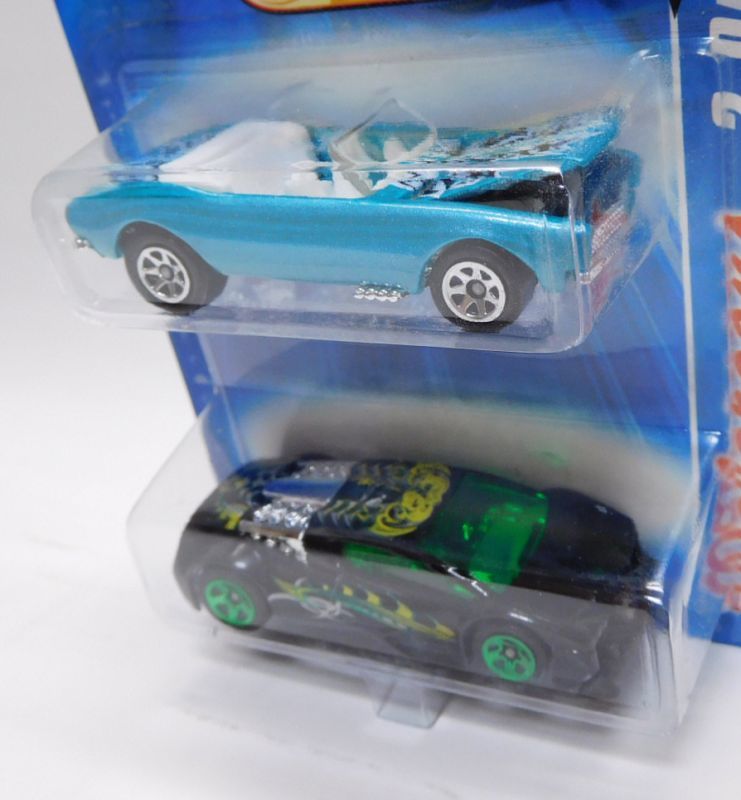 画像: 2007 WALGREENS EXCLUSIVE 2PACK 【1967 CAMARO CONVERTIBLE】　AQUA (with ZOTIC)/5SP (CHOJIRO GRAPHIC'S)