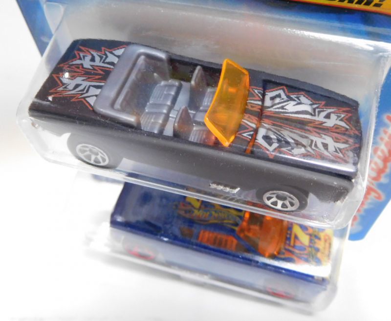 画像: 2007 WALGREENS EXCLUSIVE 2PACK 【1967 CAMARO CONVERTIBLE】　FLAT BLACK (with ZENDER FACT 4)/5SP (CHOJIRO GRAPHIC'S)