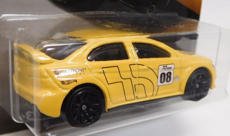 画像: 2018 HW GRAN TURISMO 【2008 LANCER EVOLUTION】 YELLOW/10SP