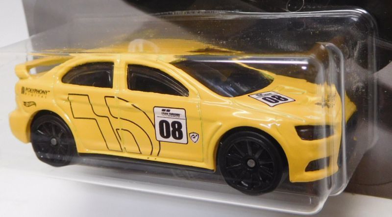 画像: 2018 HW GRAN TURISMO 【2008 LANCER EVOLUTION】 YELLOW/10SP