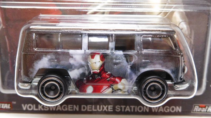 画像: 2018 POP CULTURE - "MARVEL STUDIOS " 【VOLKSWAGEN DELUXE STATION WAGON】 BLACK/RR (IRON MAN)