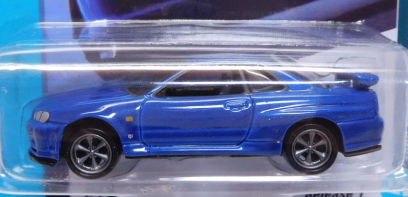 画像: 2018 JOHNNY LIGHTNING - CLASSIC GOLD COLLECTION R1A 【1999 NISSAN SKYLINE GT-R (BNR34)】 BLUE/RR (予約不可）