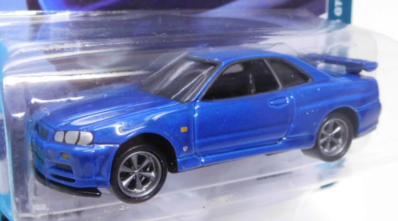 画像: 2018 JOHNNY LIGHTNING - CLASSIC GOLD COLLECTION R1A 【1999 NISSAN SKYLINE GT-R (BNR34)】 BLUE/RR (予約不可）