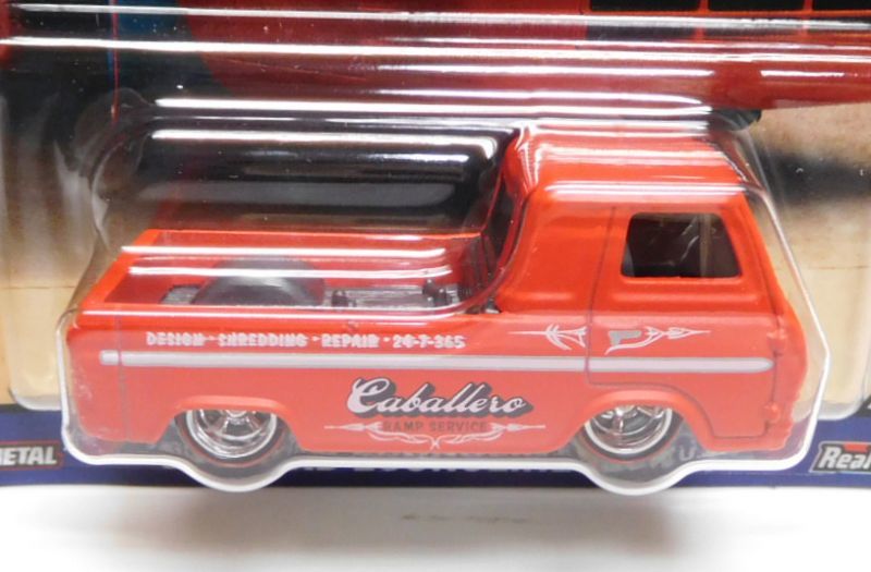 画像: 2018 HW CAR CULTURE 【60'S FORD ECONOLINE PICKUP】FLAT RED/RR