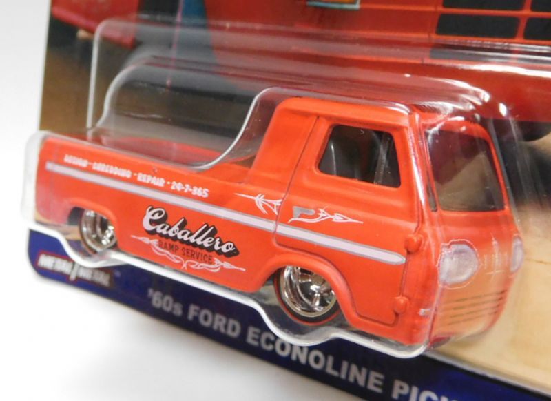 画像: 2018 HW CAR CULTURE 【60'S FORD ECONOLINE PICKUP】FLAT RED/RR