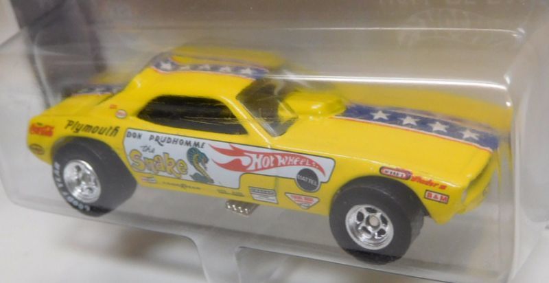 画像: 2003 HALL OF FAME - MILESTONE MOMENTS 【"SNAKE" PLYMOUTH BARRACUDA】 YELLOW/RR