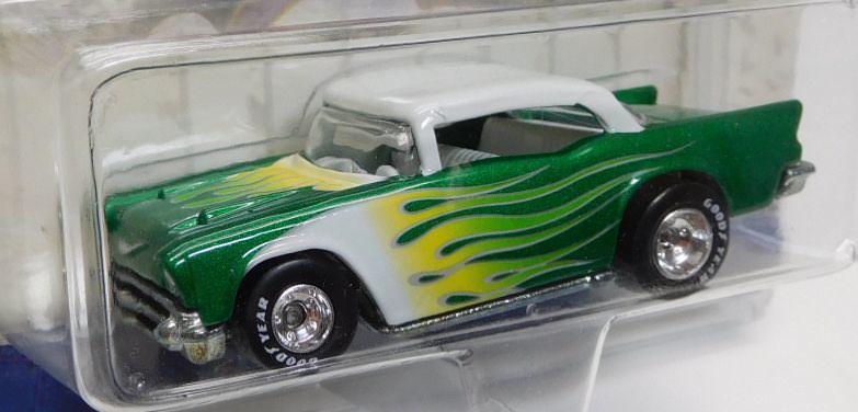 画像: 2003 WALMART EXCLUSIVE CRUISIN' AMERICA 【'57 CHEVY】　GREEN-WHITE/RH