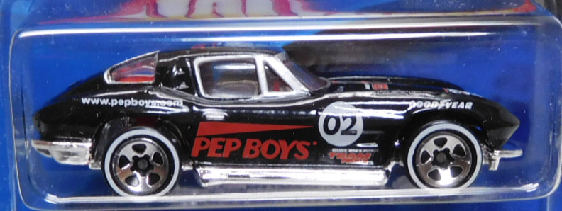 画像: 2001 PEP BOYS EXCLUSIVE 2PACK 【'63 CORVETTE】　BLACK/WL