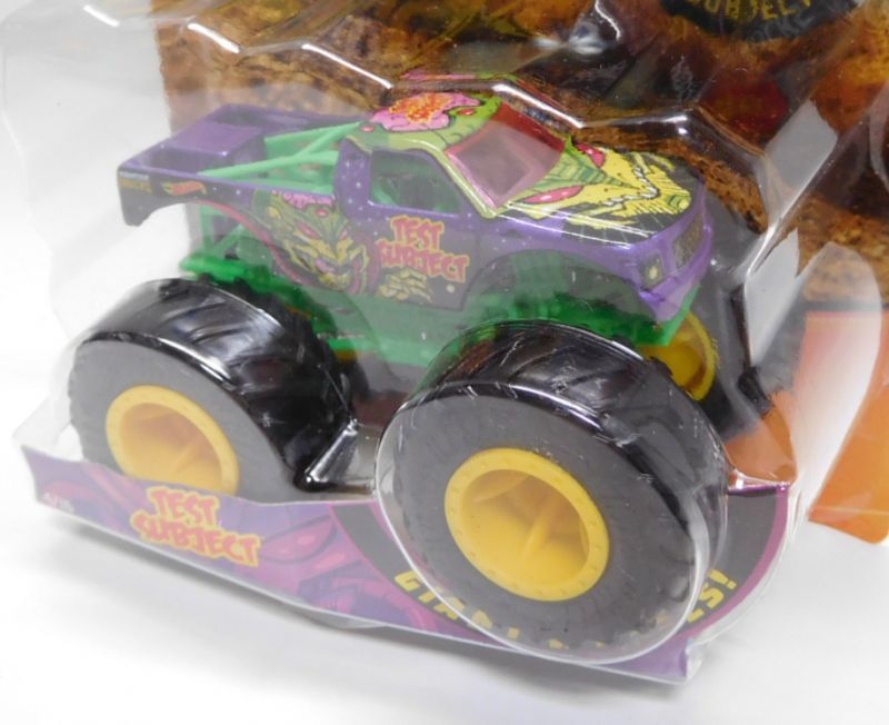 画像: 2018 HW MONSTER TRUCKS! 【TEST SUBJECT】 PURPLE (includes COLLECTABLE WHEEL!)