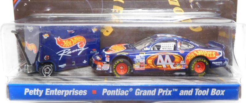 画像: 2000 HOT WHEELS RACING PIT CREW 【#44 TEAM HOT WHEELS/PONTIAC GRAND PRIX and TOOL BOX】　RACE TEAM DK.BLUE/RR