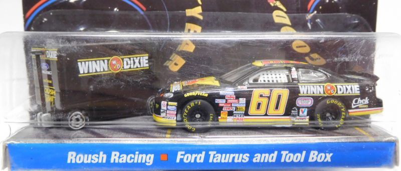 画像: 2000 HOT WHEELS RACING PIT CREW 【#60 TEAM WINN DIXIE/FORD TAURUS and TOOL BOX】　BLACK/RR