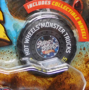 画像: 2018 HW MONSTER TRUCKS! 【STARS & STRIPES】 DK.BLUE (includes COLLECTABLE WHEEL!)