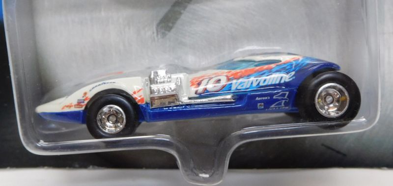 画像: 2001 HOT WHEELS RACING 【#10 VALVOLINE TWIN MILL】 WHITE-BLUE/RR