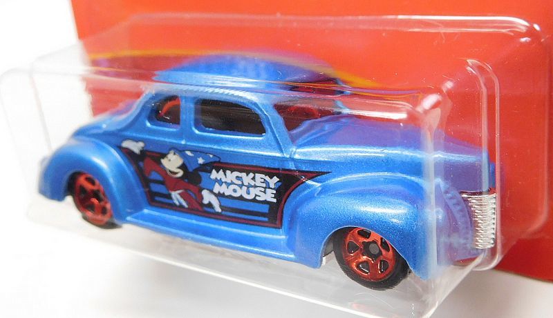 画像: 2018 HW DISNEY "MICKEY'S 90th ANNIVERSARY" 【'40 FORD COUPE】 LT.BLUE/5SP (予約不可）