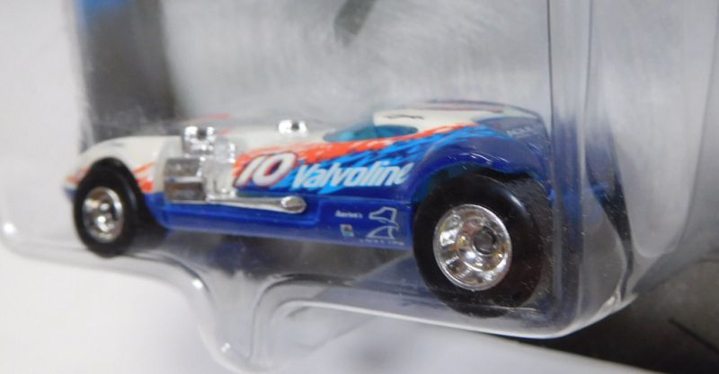 画像: 2001 HOT WHEELS RACING 【#10 VALVOLINE TWIN MILL】 WHITE-BLUE/RR