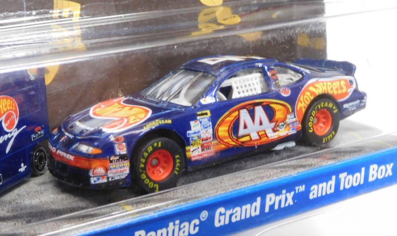 画像: 2000 HOT WHEELS RACING PIT CREW 【#44 TEAM HOT WHEELS/PONTIAC GRAND PRIX and TOOL BOX】　RACE TEAM DK.BLUE/RR