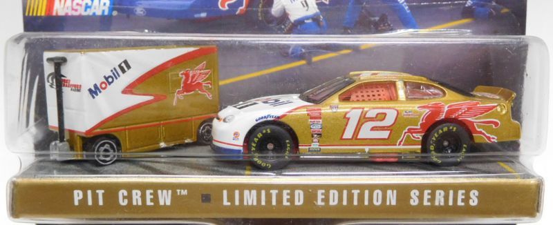 画像: 1998 HOT WHEELS PRO RACING PIT CREW 【#12 TEAM MOBIL 1/FORD TAURUS and TOOL BOX】　GOLD/RR (LIMITED EDITION)