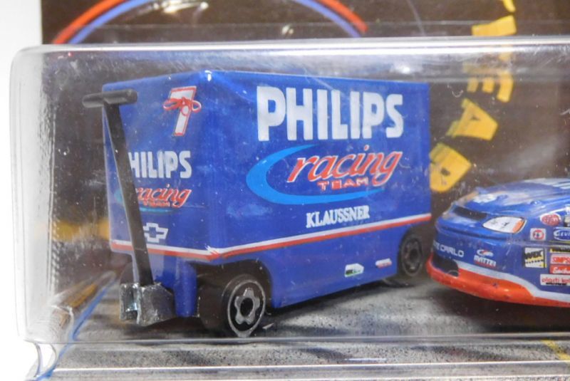 画像: 2000 HOT WHEELS RACING PIT CREW 【#7 TEAM PHILIPS RACING/CHEVY MONTE CARLO and TOOL BOX】　BLUE-WHITE/RR