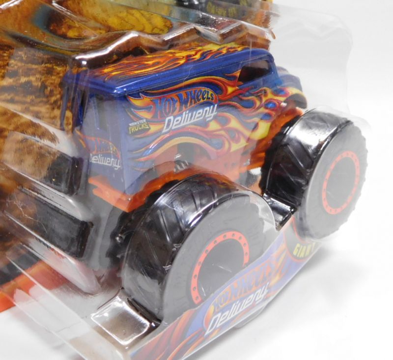 画像: 2018 HW MONSTER TRUCKS! 【DAIRY DELIVERY】 DK.BLUE (includes COLLECTABLE WHEEL!)