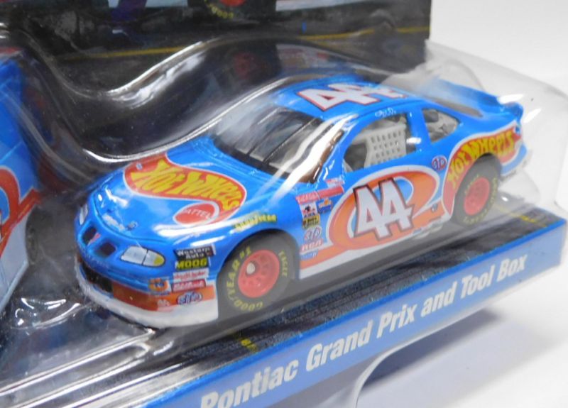 画像: 1998 HOT WHEELS PRO RACING PIT CREW 【#44 TEAM HOT WHEELS/PONTIAC GRAND PRIX and TOOL BOX】　RACE TEAM LT.BLUE/RR